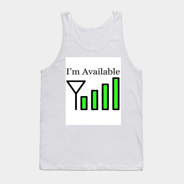 Signal Strength Tank Top by ZionFashion